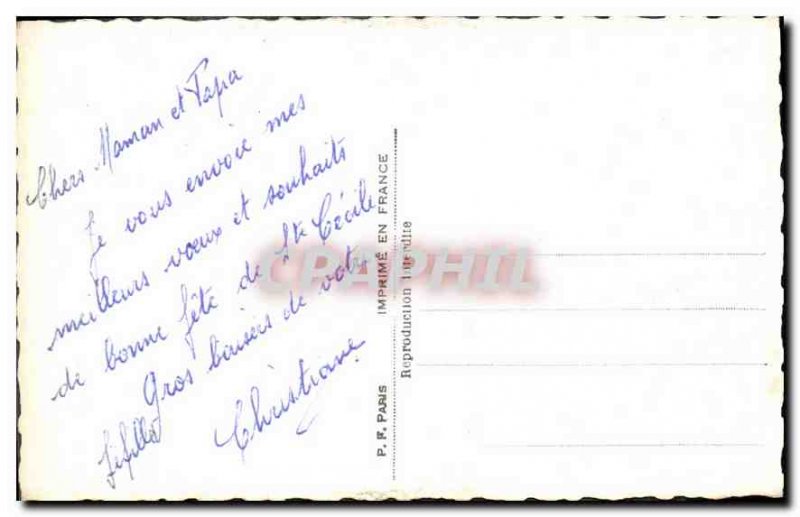 Old Postcard Vive Ste Cecile Female