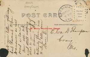 IA, Ames, Iowa, RPPC, Armory Company C, Exterior View, Deano Photo