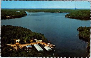 Postcard PIER SCENE Apsley Ontario ON AK2501