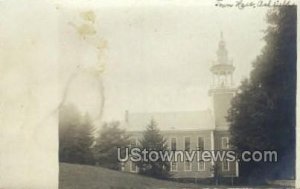 Real Photo - Town Hall - Ashfield, Massachusetts MA  