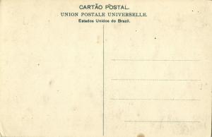 brazil, SANTOS, S.P., Largo do Rosario (1910s) Postcard