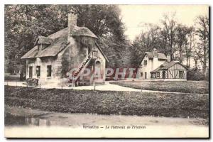 Postcard Old Versailles Hamlet of Trianon