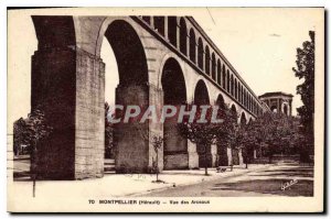 Postcard View of Old Montpellier Herault hoops