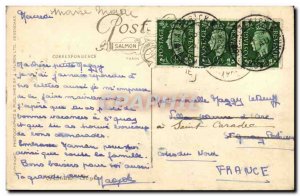 Postcard Old Abbey Richmond East Yorks