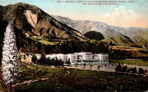 California San Bernardino General View Of Arrowhead Hot Springs Hotel