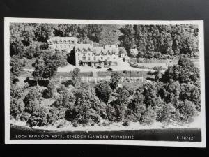 Scotland: Aerial View - Loch Rannoch Hotel, Kinloch Rannoch RP Postcard