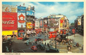 uk48035 piccadilly circus london uk coca cola skol double decker bus
