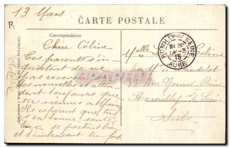 Old Postcard Chartrettes L & # 39Ecluse