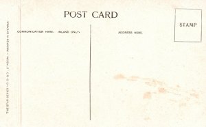 Vintage Postcard 1910's House Of Parliament London The Star Series Pub.