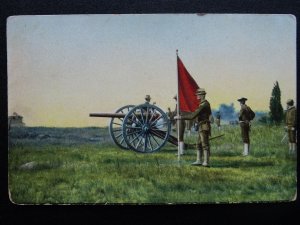 WW1 U.S. Army Military FIELD CANON c1915 Postcard