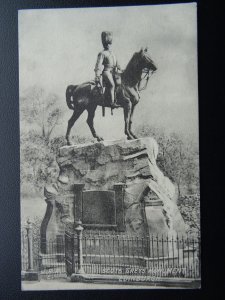 Scotland Edinburgh SCOTS GREYS MONUMENT c1905 Old Postcard by J.R. Russell