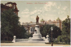 John Ericsons Staty, Goteburg, Sweden, 1900-1910s
