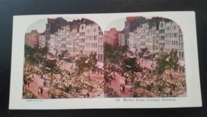 Germany, Cologne, Market Scene, A.C. Company No. 104