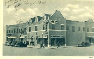 Postcard Early 1940s View of Wayside Inn  Hotel in Greer, S.C.   aa6