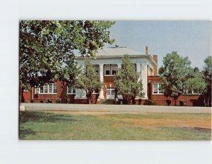 Postcard Plains High School Plains Georgia USA North America