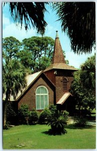 Postcard - Faith Chapel - Jekyll Island, Georgia