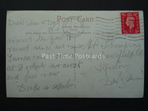 Norfolk GREAT YARMOUTH ROSE GARDEN & Waterways c1930's RP Postcard