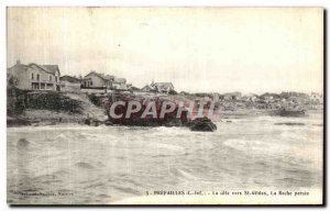 Old Postcard Prefailles to La Cote St Gildas La Roche Percee
