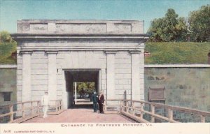 Virginia Entrance To Fortress Monroe
