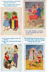 Horoscope Astrology Womens Changing Rooms 4x Comic Postcard s