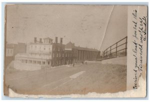 1908 Sing Sing Prison View Ossining New York NY RPPC Photo Posted Postcard