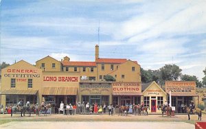 Front Street Cowboy capital of the world Dodge City Kansas