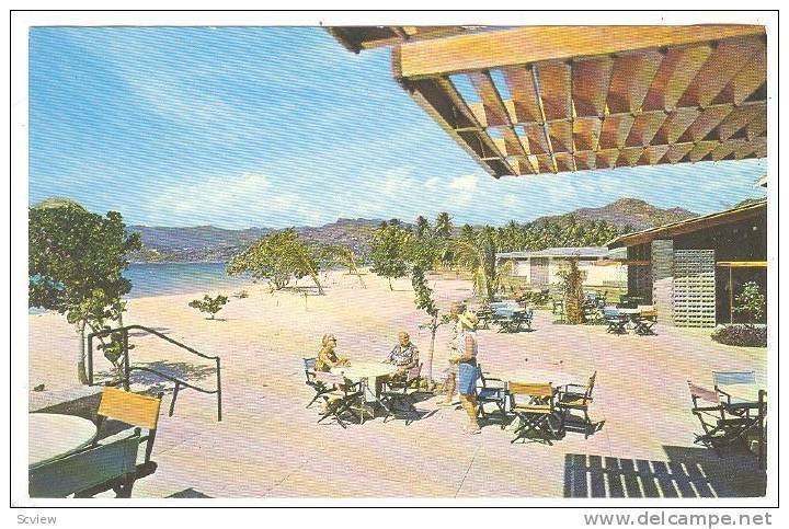 Spice Island Inn , GRENADA , 40-60s ; Dining terrace