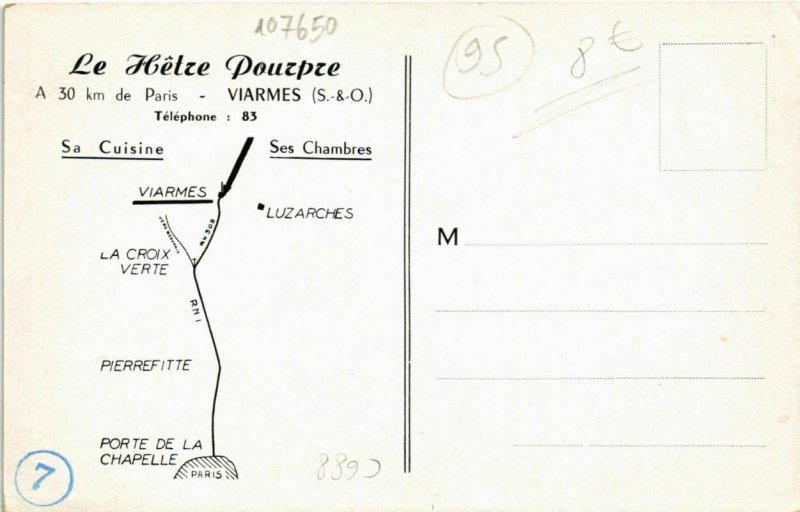 CPA VIARMES - Le Hetze Douzpze (107650)