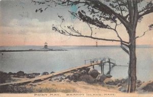 Brandt Island Massachusetts Point May Scenic View Vintage Postcard AA50092