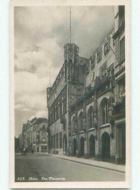 old rppc NICE VIEW Cologne - Koln Germany i2983