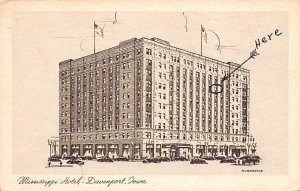 Mississippi Hotel Davenport, Iowa