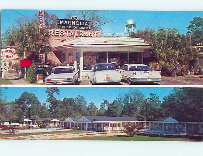 Pre-1980 OLD CARS & MAGNOLIA RESTAURANT Hardeeville South Carolina SC M9068