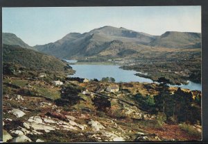 Wales Postcard - The Snowdon Massif From Fachwen, Caernarvonshire  RR3176