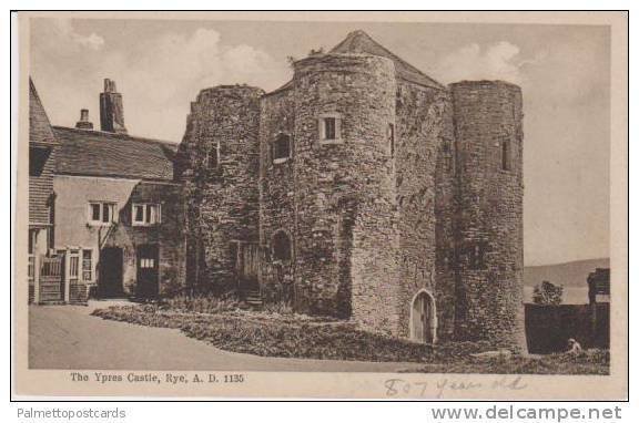 The Ypres Castle, Built AD 1135, Rye, East Sussex England 1900-10s