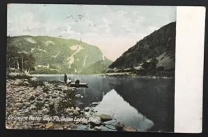 Delaware Water Gap PA Indian Ladder Bluff 1909 The Hugh C Leighton Co 1136 