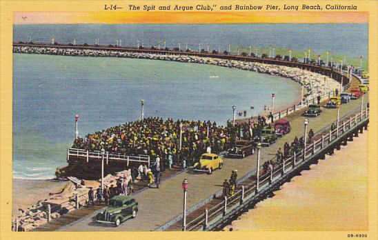 California Long Beach Spit and Argue Club and Rainbow Pier Curteich