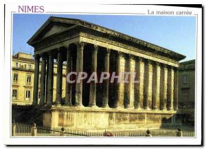 Modern Postcard The Great Sites of the Maison Carree Nimes Provence