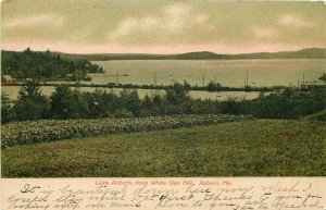 ME, Auburn, Maine, Lake Auburn, From White Oak Hill, S. Langsdorf