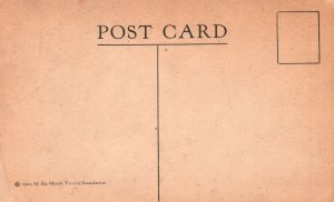 Vintage Postcard 1920's Mount Vernon Census-designated Place Virginia VA