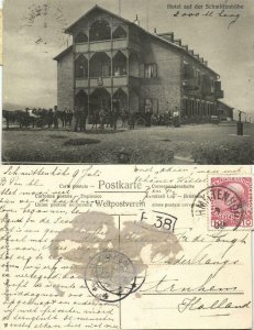 austria, ZELL AM SEE, Hotel auf der Schmittenhöhe (1909) Postcard