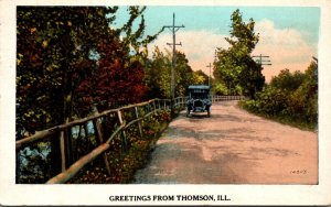 Illinois Greetings From Thomson 1926