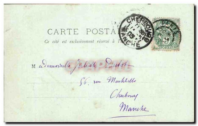 Paris Old Postcard Place de la Bastille