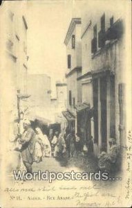 Rue Arabe Alger Algeria, Africa, 1902 