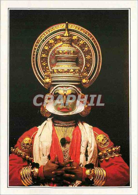 CPM India Kerala Un acteur du theatre Kathakali 