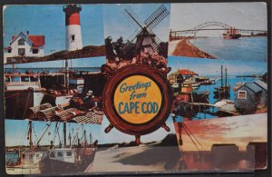 Greetings from Cape Cod, MA - 1966