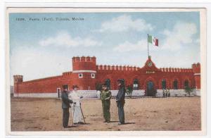 Fuerte Fort Soliders Tijuana Mexico 1910s postcard