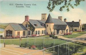 1947 Cherokee Country Club Knoxville Tennessee Standard News postcard 7377 