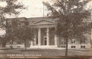 Iowa Des Moines Nash Hall Des Moines College 1910
