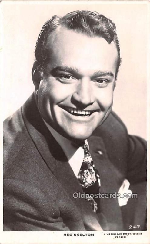 Red Skelton Movie Star Actor Actress Film Star Unused 