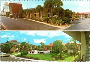 Orlando, FL Florida  DIPLOMAT MOTOR INN-APTS Roadside Motel  4X6 Chrome Postcard